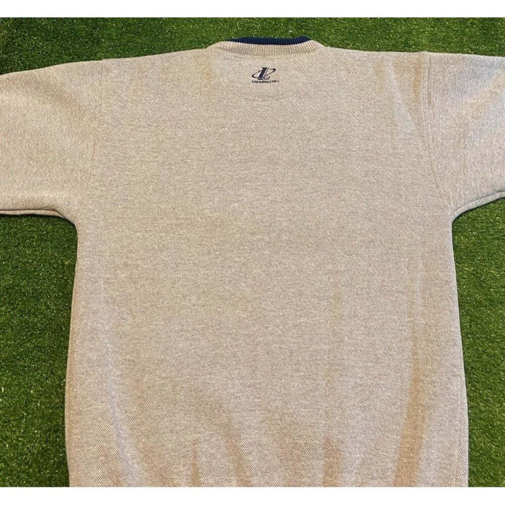 Michigan Wolverines sweatshirt mens medium gray vintage logo athletic 1990s 39 - Picture 8 of 12